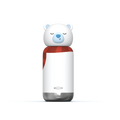 Zoofiesta Kids Insulated Water Bottle - Polar Bear Design - Leak-Proof & BPA-Free