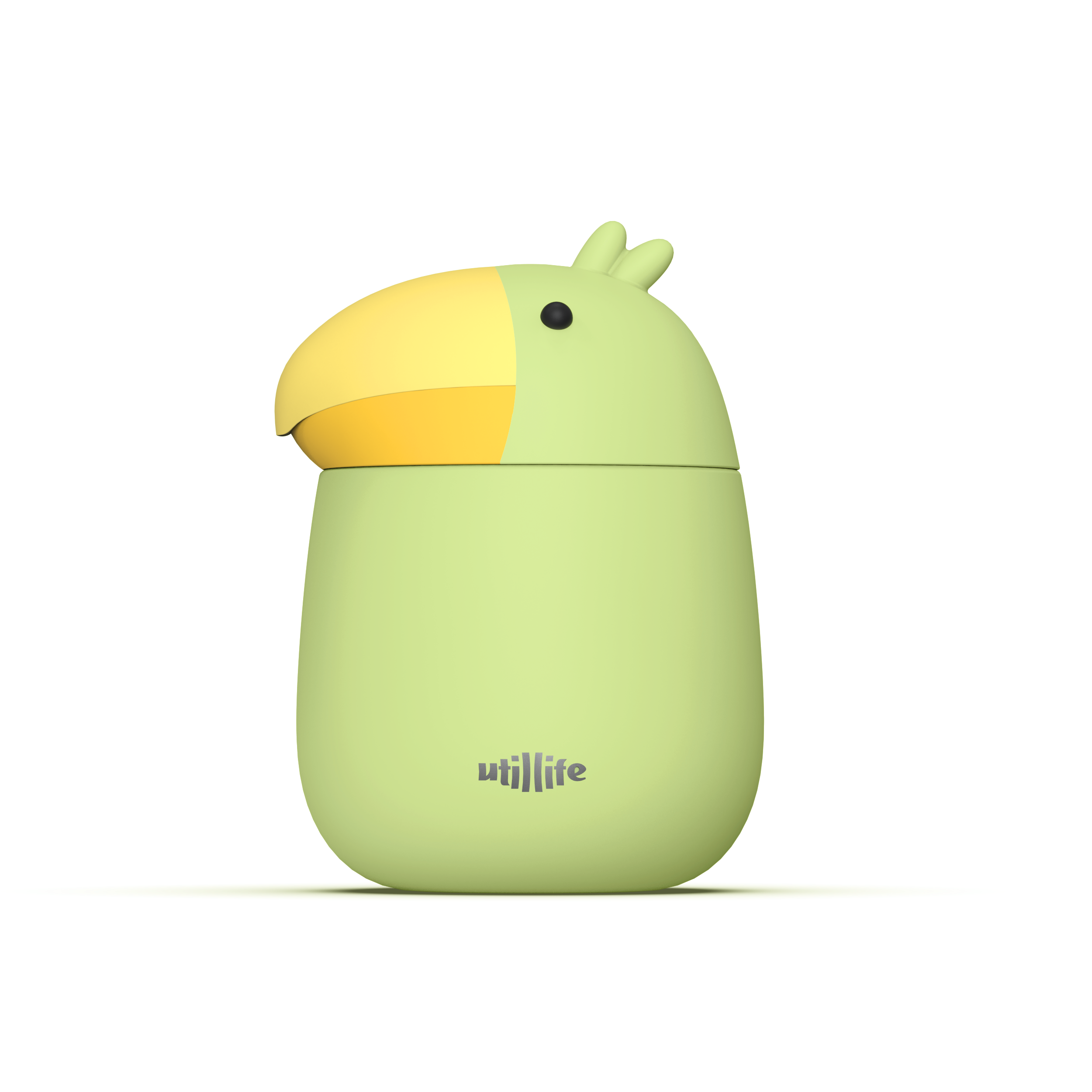 Zoofiesta Kids Insulated Food Jar - Toucan - Vacuum Thermos for Hot & Cold Meals
